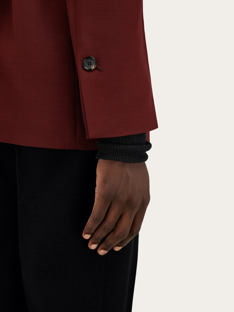 Single breasted belted jacket 5