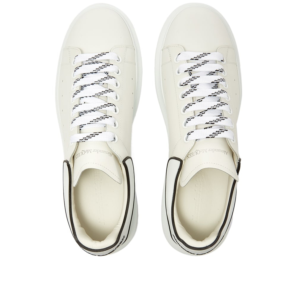 Alexander McQueen Rubber Patch Heel Tab Wedge Sole Sneaker - 5