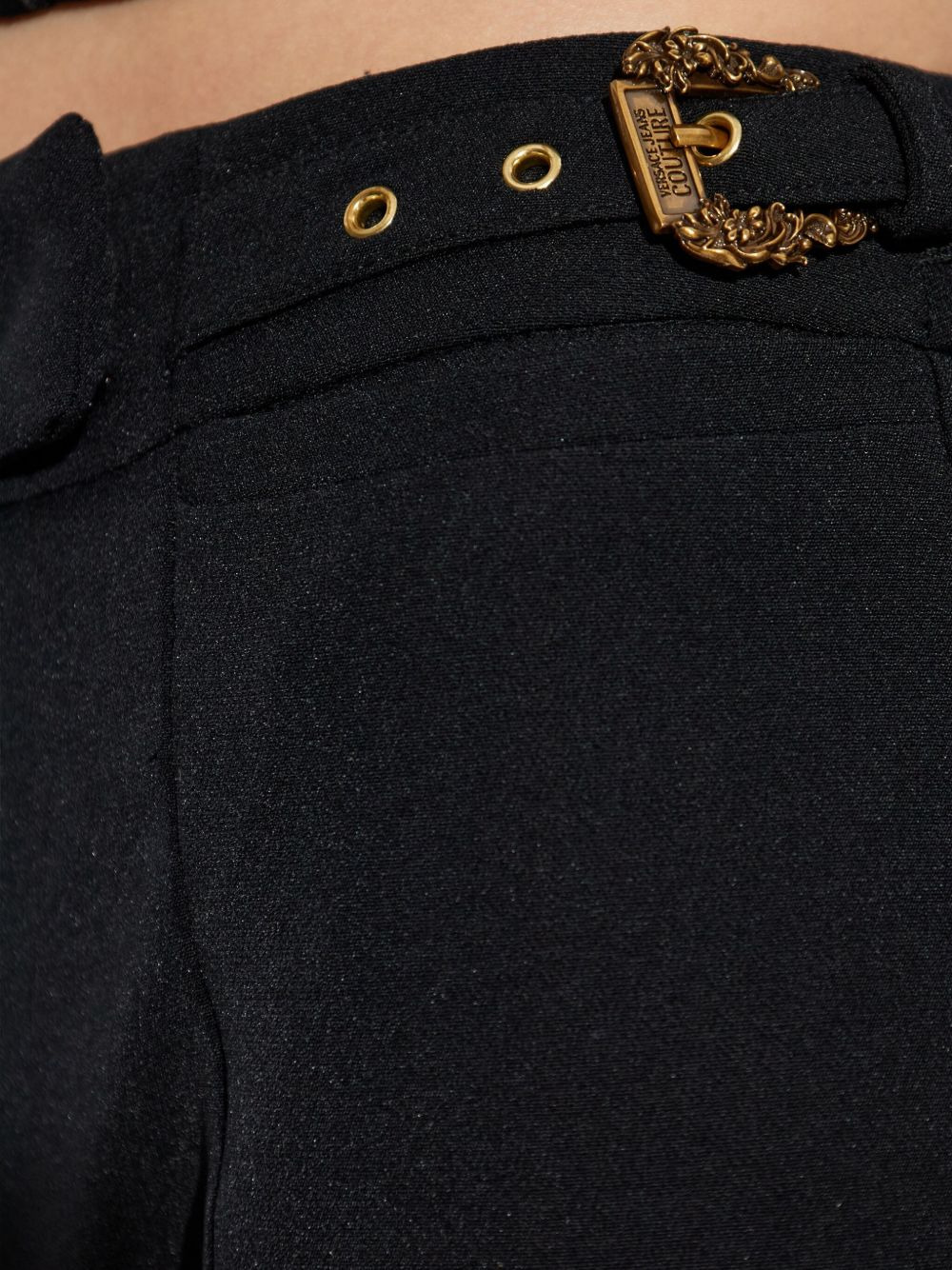 buckle-fastening trousers - 5