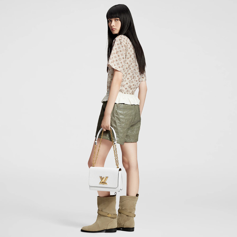 Monogram Print Bateau T-Shirt 3