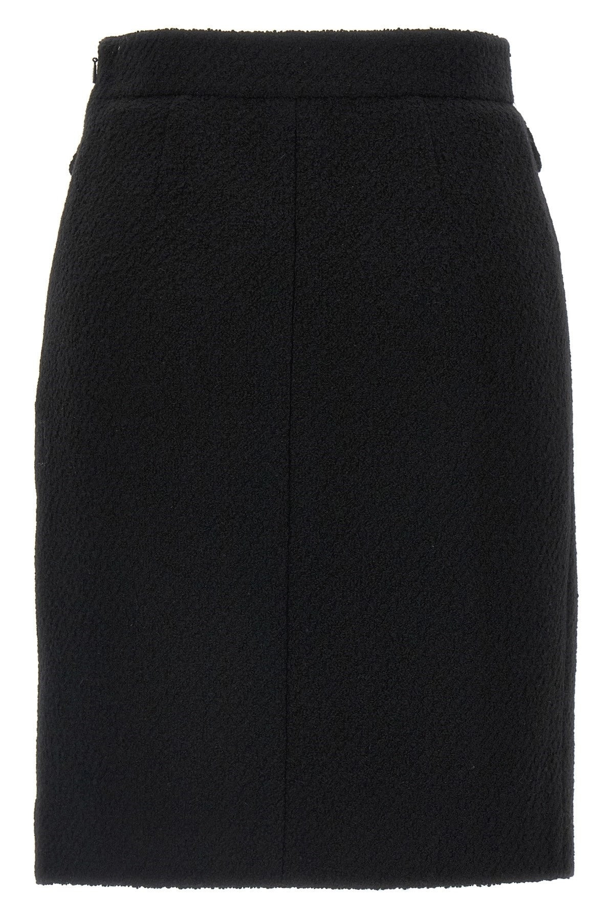 Chloé Women Bouclé Wool Skirt - 2