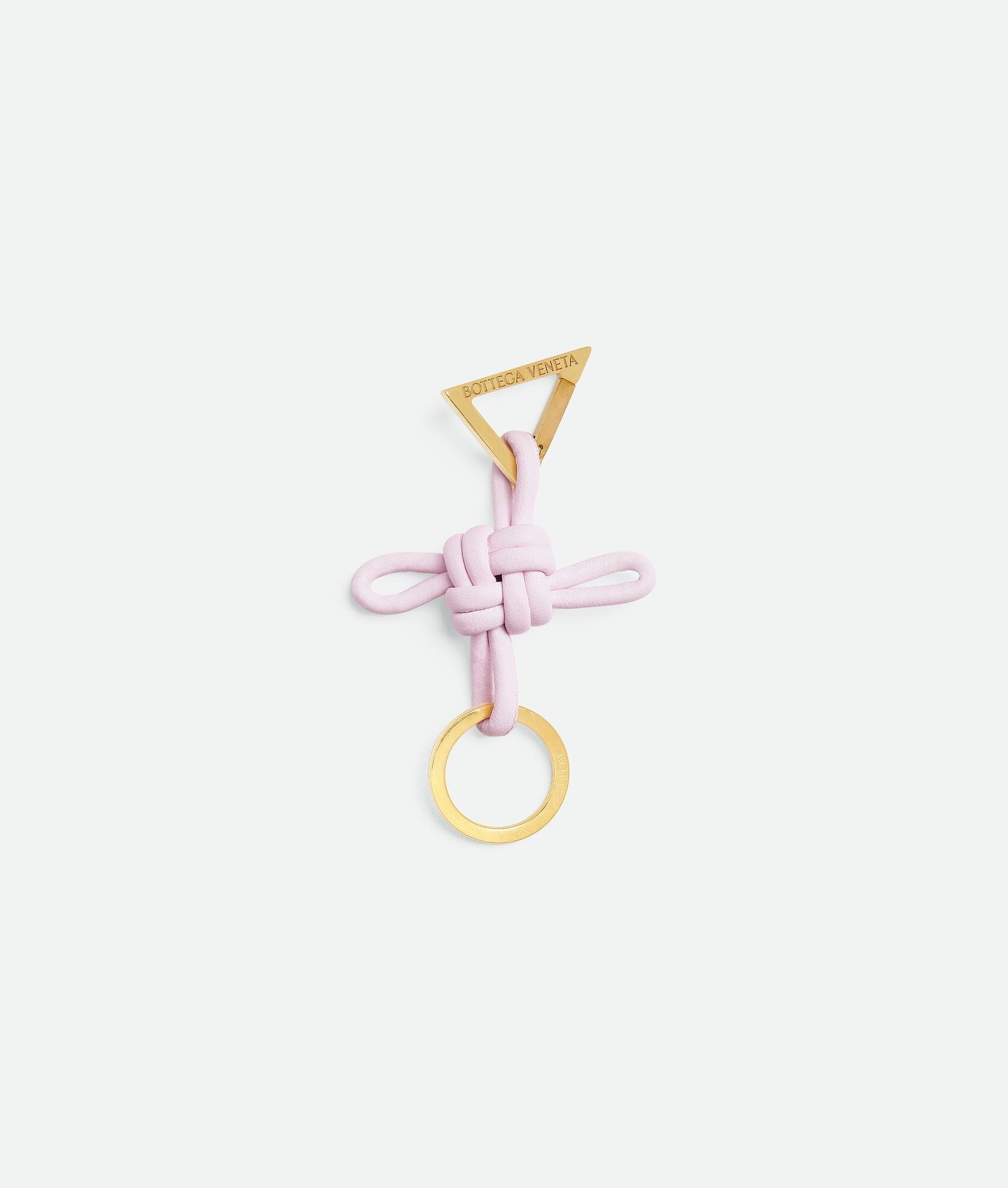 Triangle Square Double Knot Key Ring 1