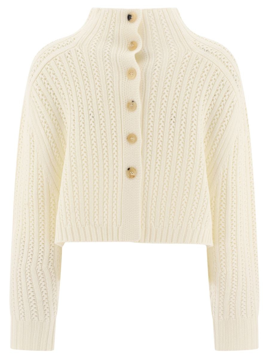 Max Mara Wool And Cashmere Crop Sweater "Hodeida" - 2