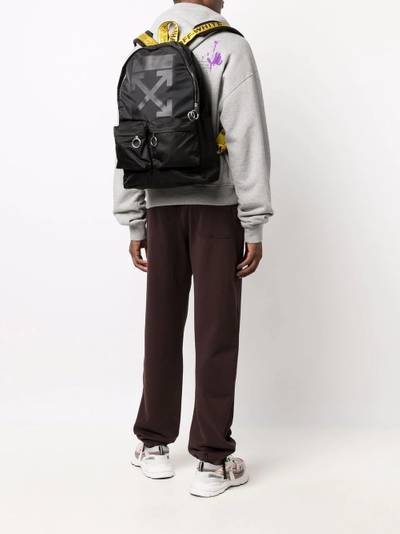 Off-White Arrow-print backpack outlook