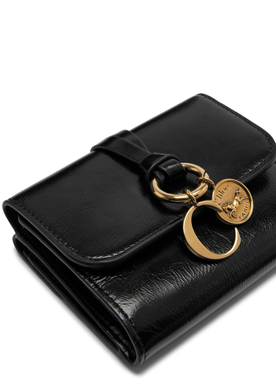 Chloe Alphabet Glossed Leather Wallet - 3