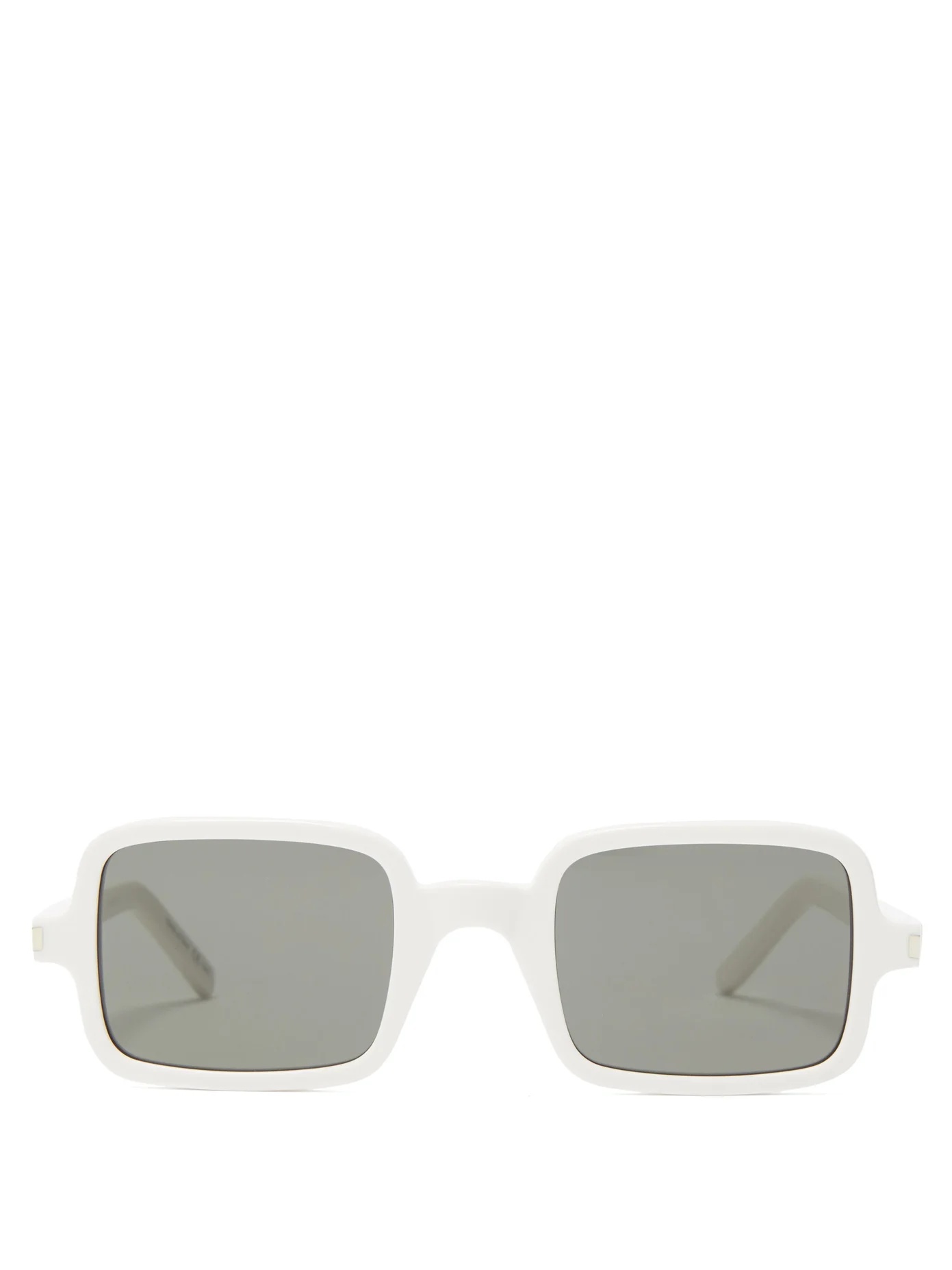 Square acetate sunglasses - 1