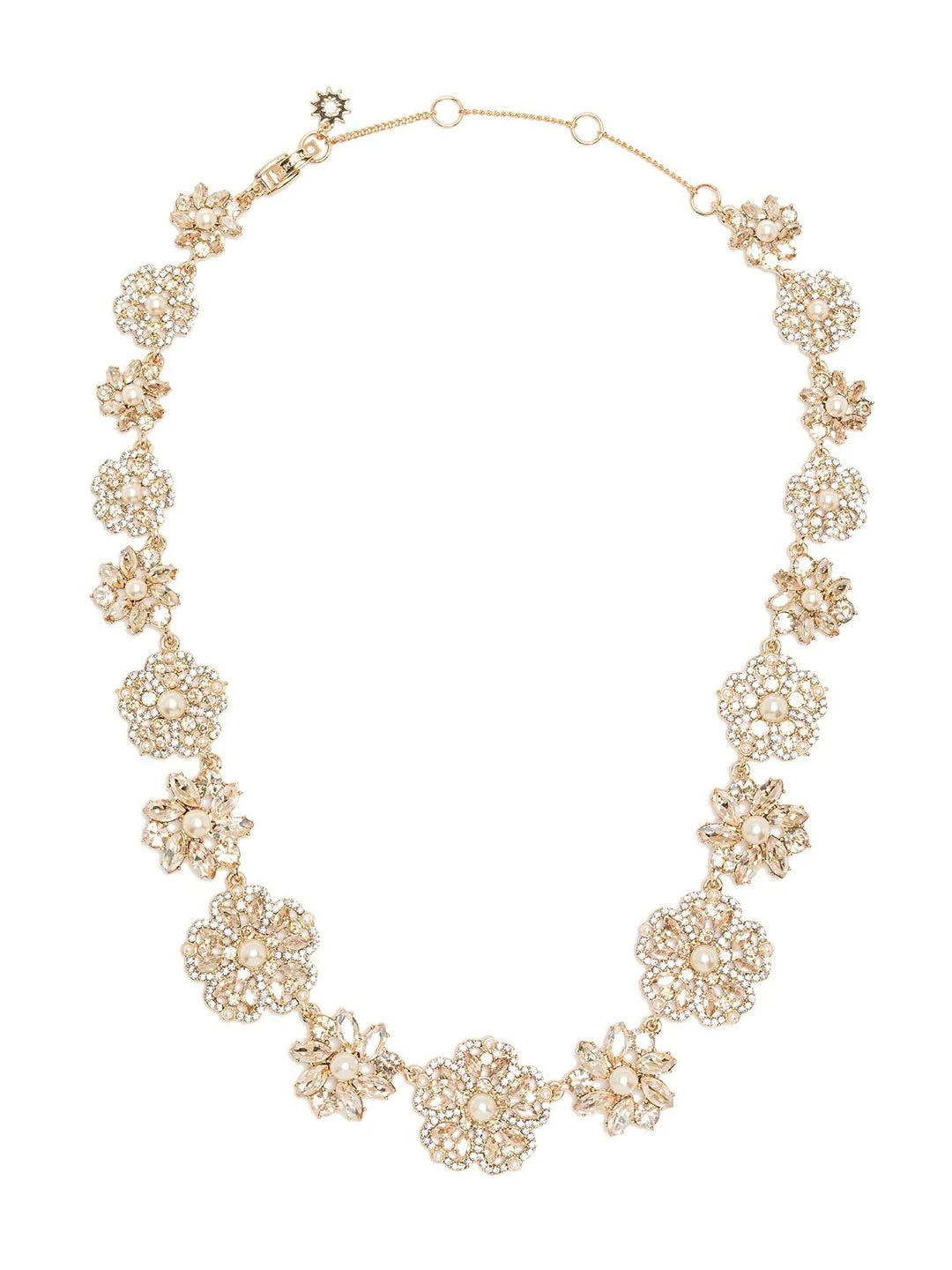 FRESH FLORAL COLLAR NECKLACE - 1