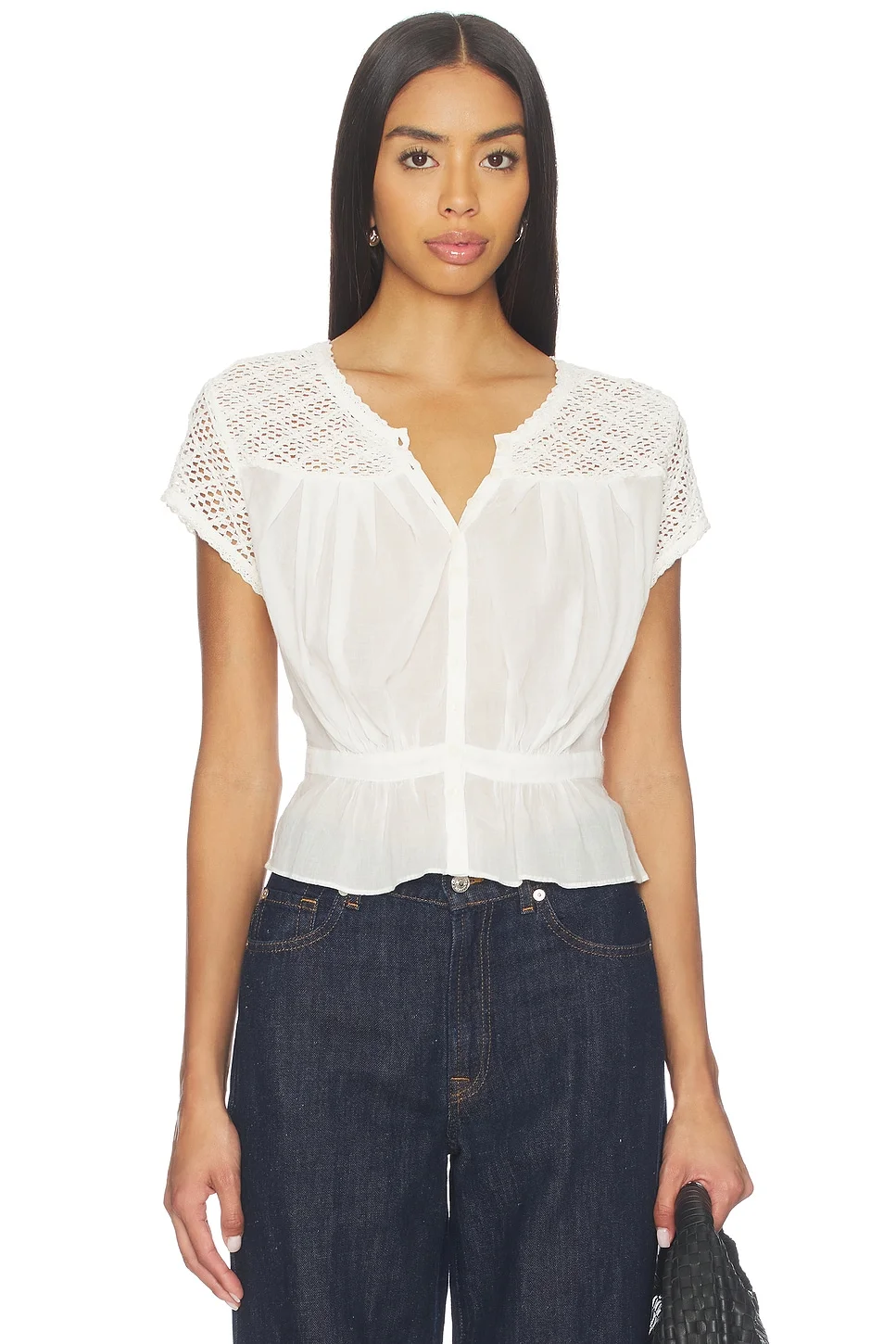 Glimmer Embroidered Top - 1