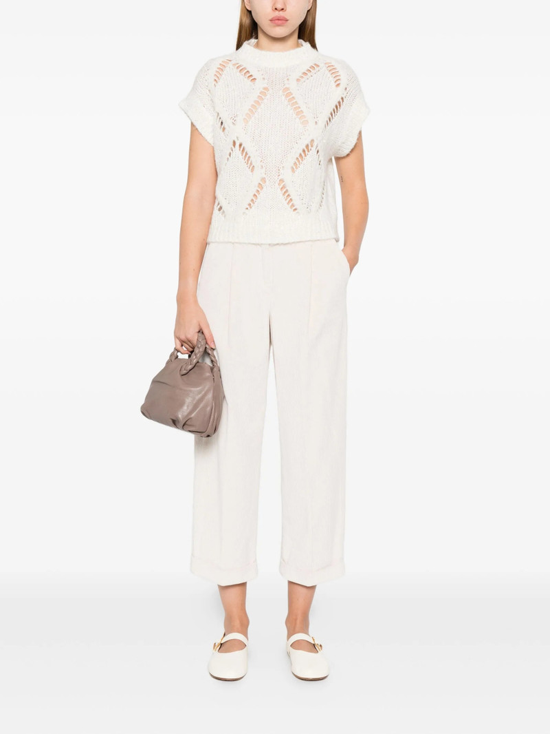 Peserico Corduroy Tapered Trousers 4