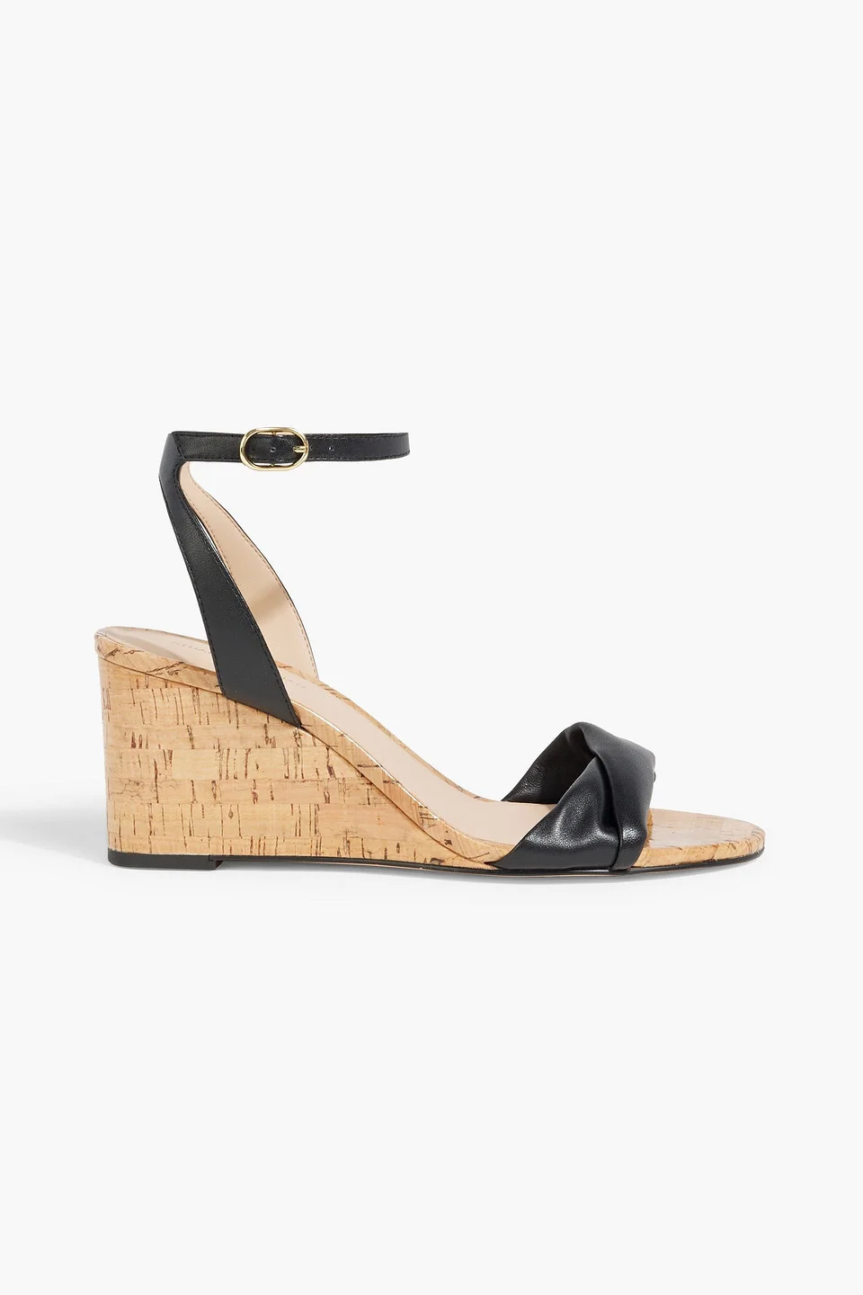 Everly 75 leather wedge sandals - 1