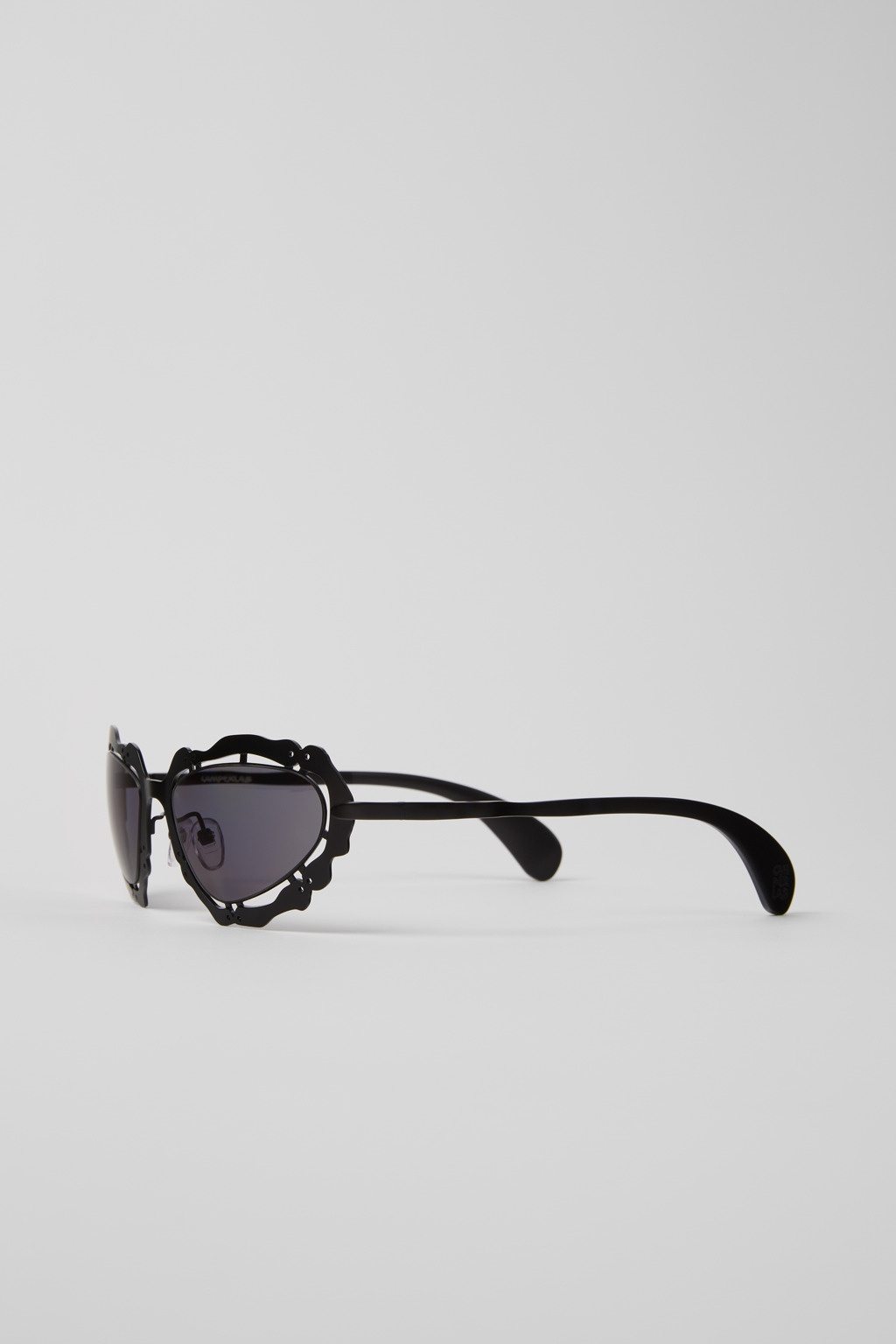 Black Matte NOPEA Metal Sunglasses - 3
