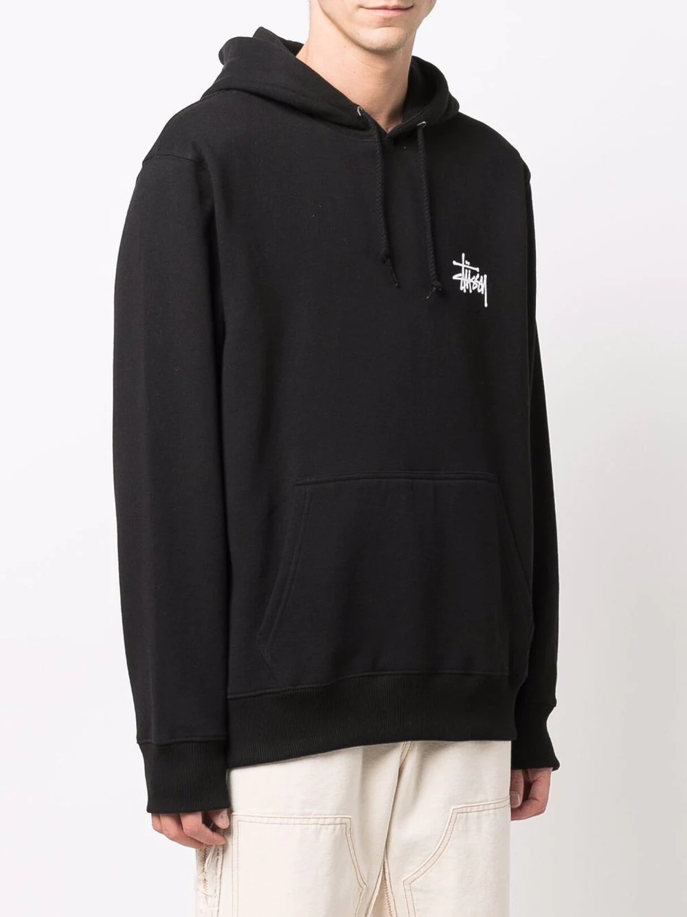 logo-print pullover hoodie - 4