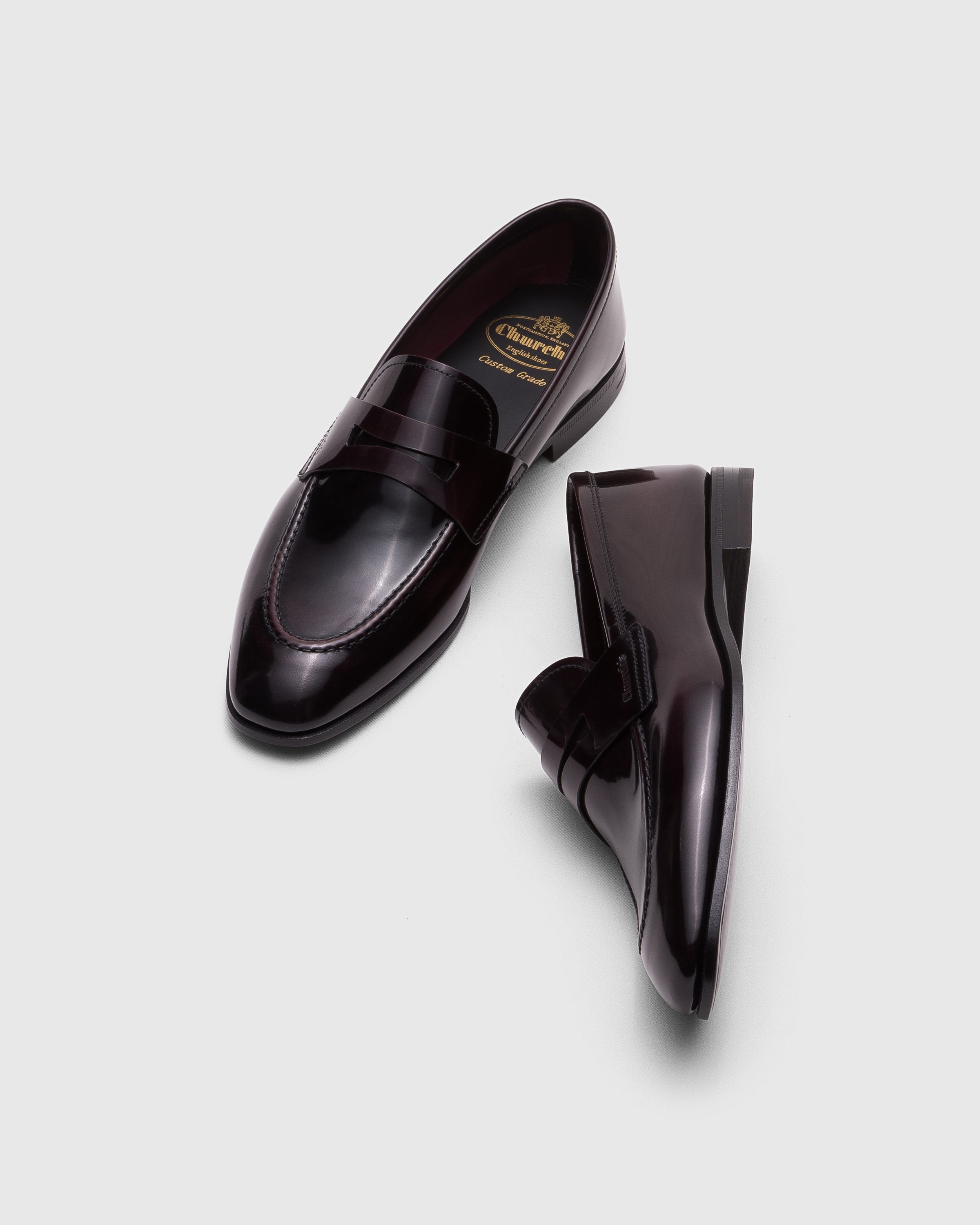 Polished Fumé Loafer - 2