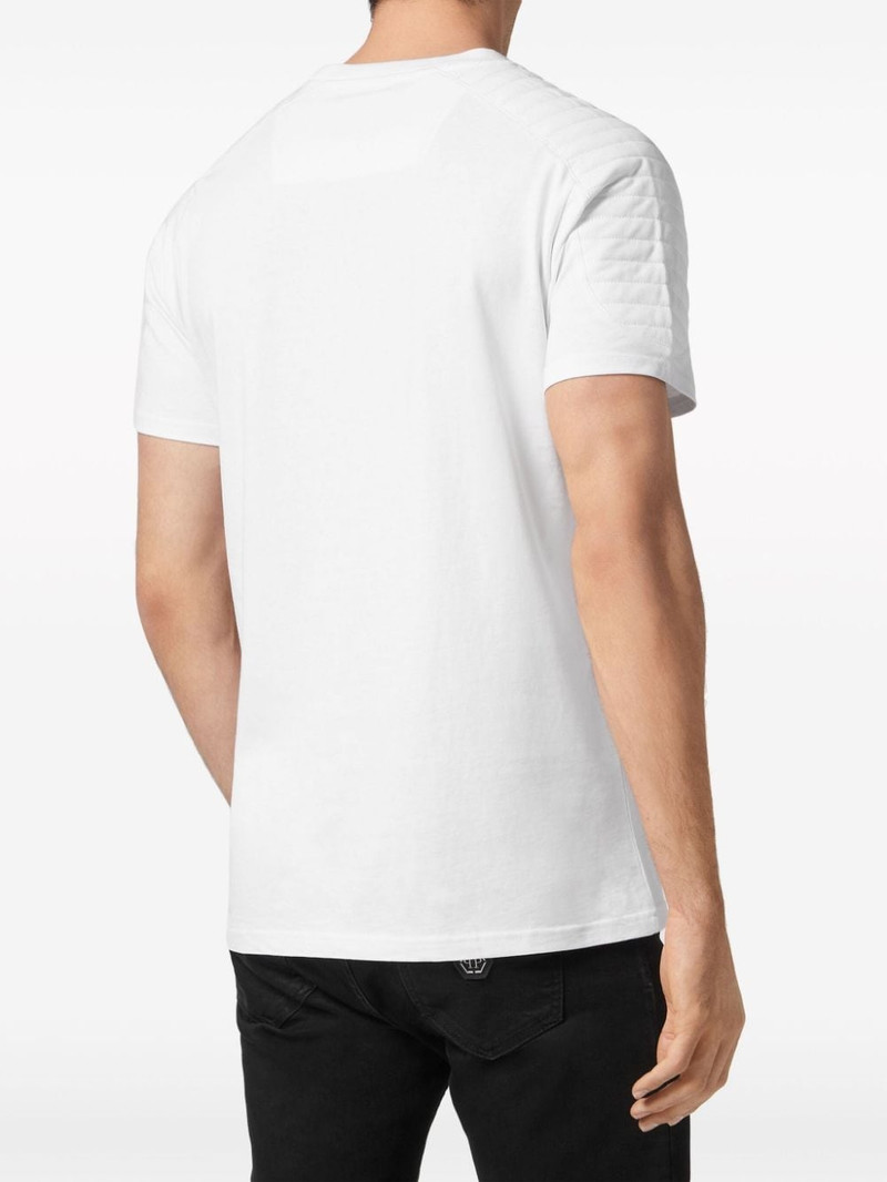 logo-plaque cotton T-shirt 4
