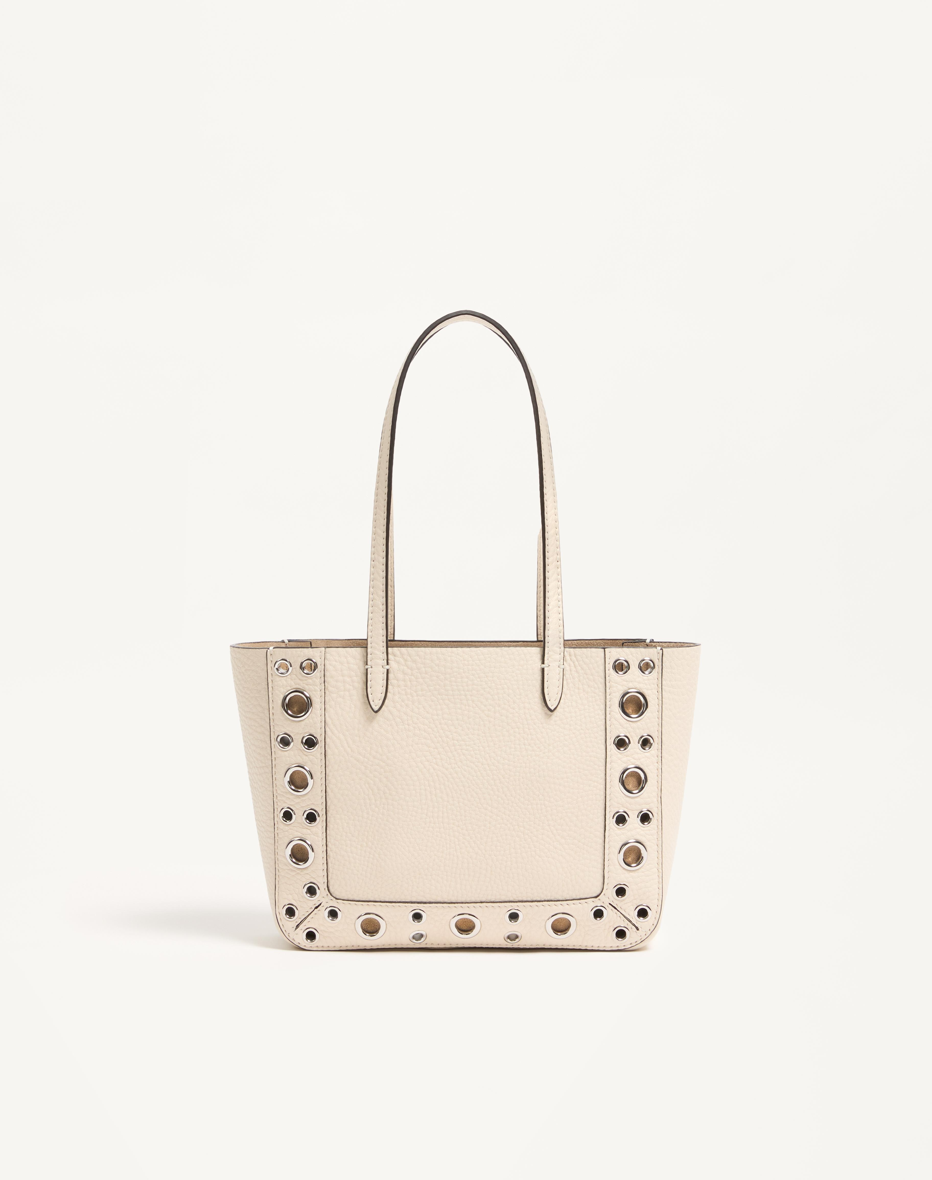 VALENTINO GARAVANI NELLCÔTE MINI SHOPPING BAG IN GRAINY CALFSKIN - 5