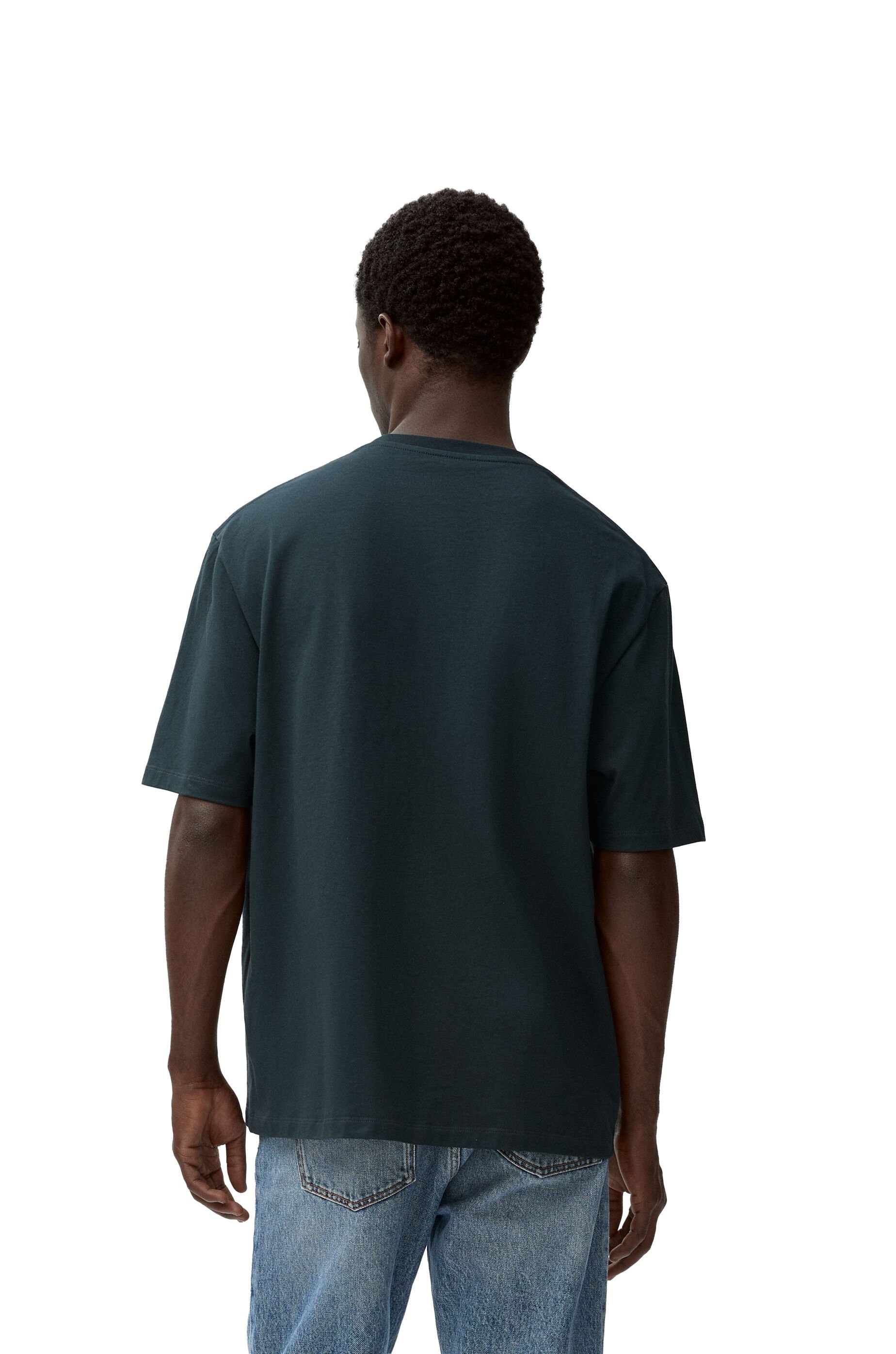 Loose fit T-shirt in cotton - 4