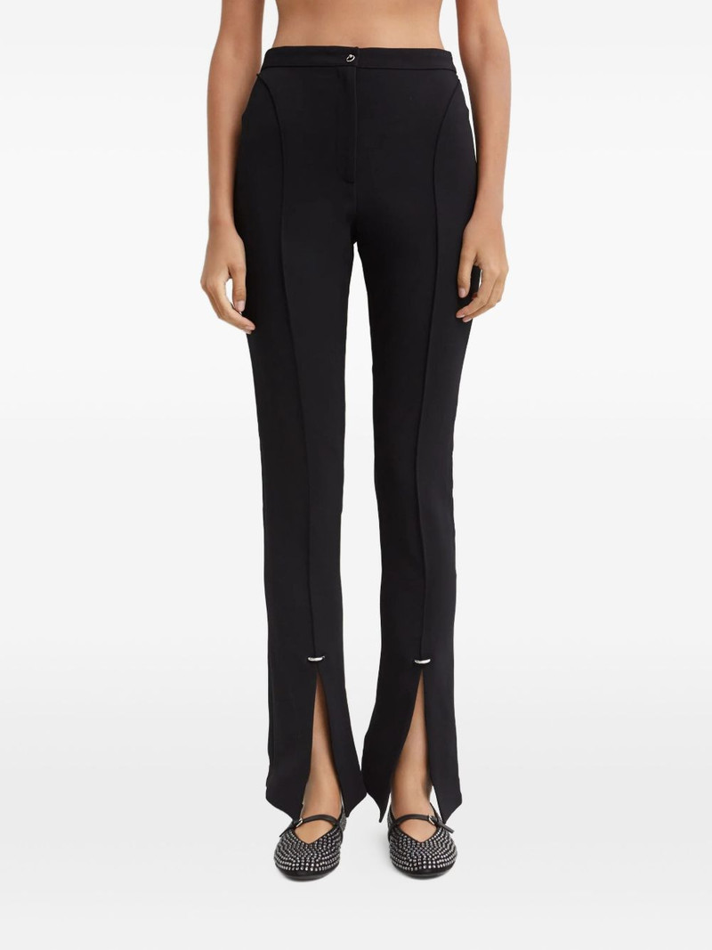 High-Rise Metal Insert Trousers 1
