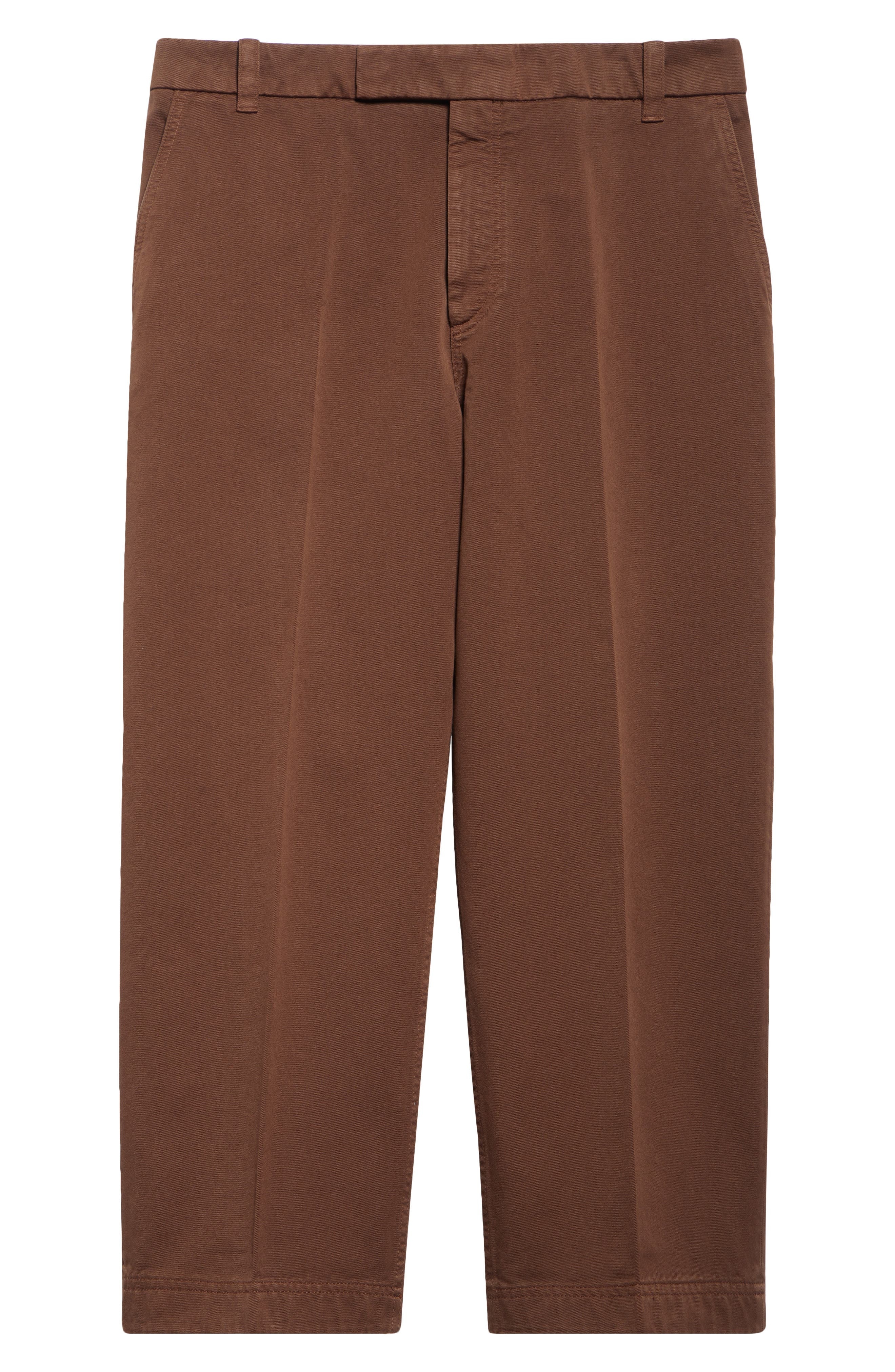 Thom Browne Cotton Twill Crop Chinos at Nordstrom - 5