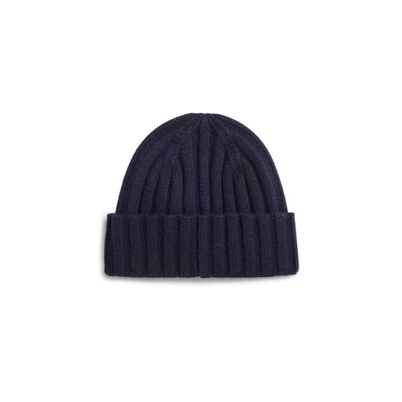 Santoni Blue cashmere beanie outlook