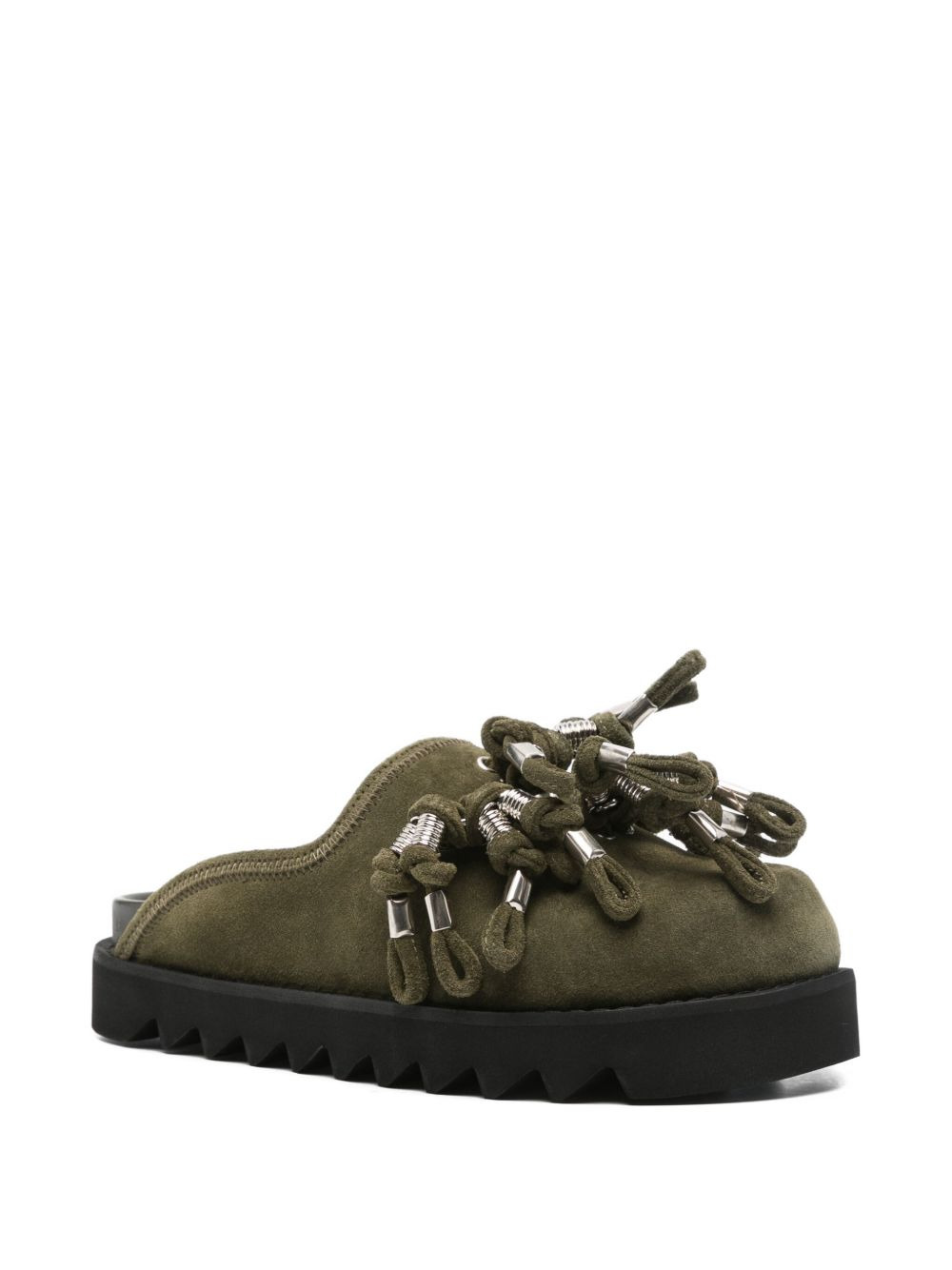 tassel-embellished mules - 2