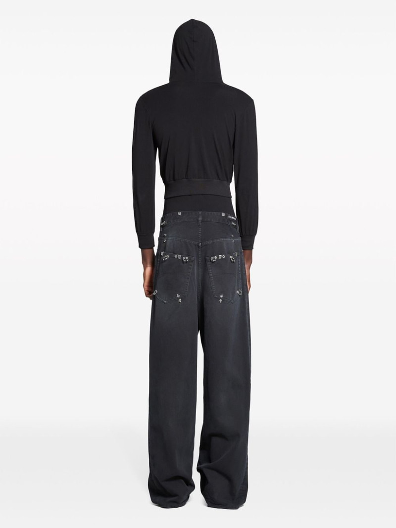 mid-rise wide-leg jeans 4