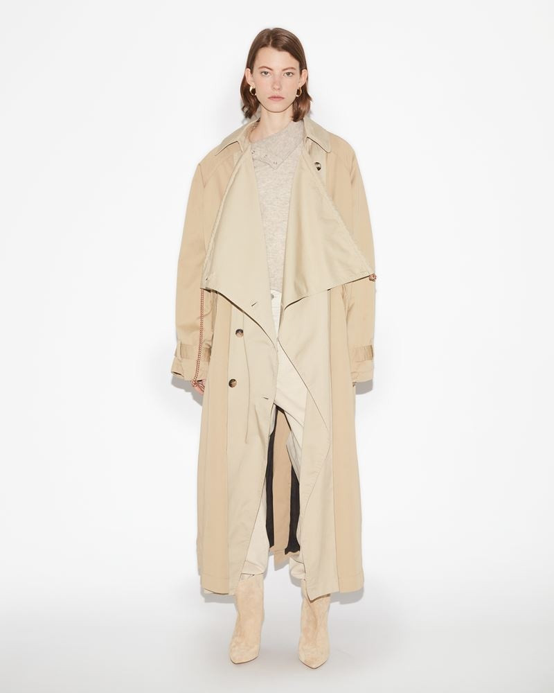 Isabel Marant EBANI COTTON COAT outlook