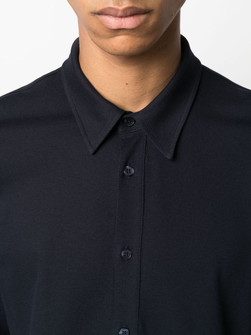 Giles piquÃ© cotton shirt - 5