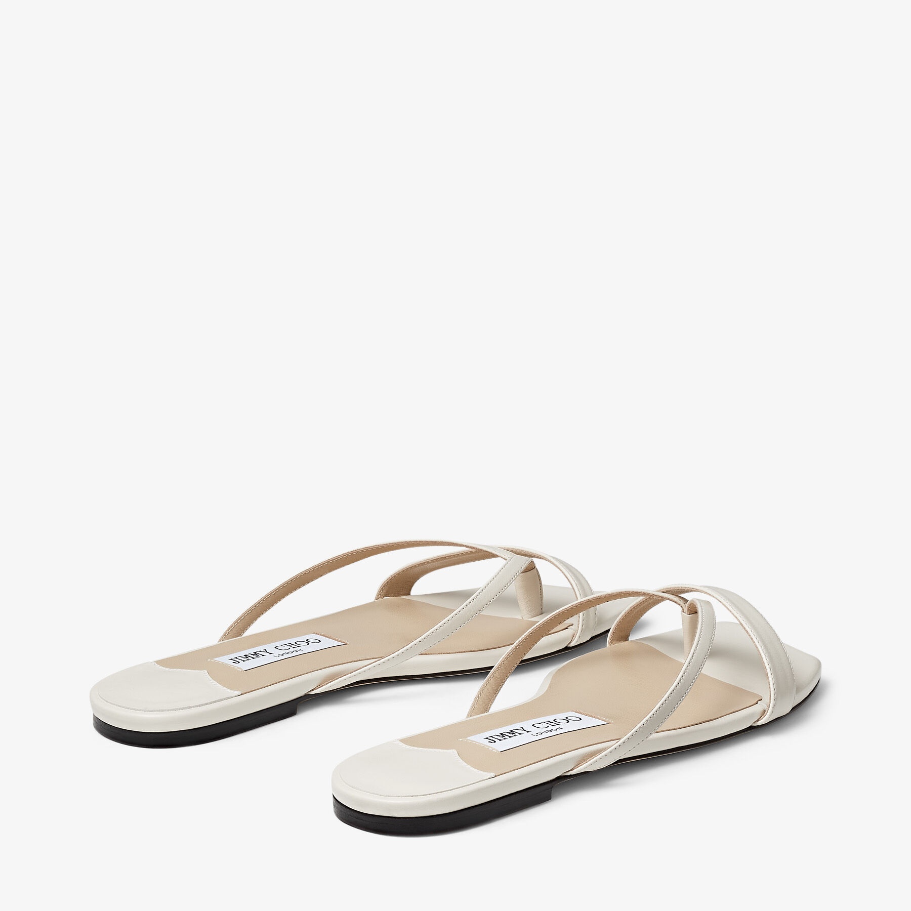 Maelie Flat
Latte Nappa Leather Flats - 3