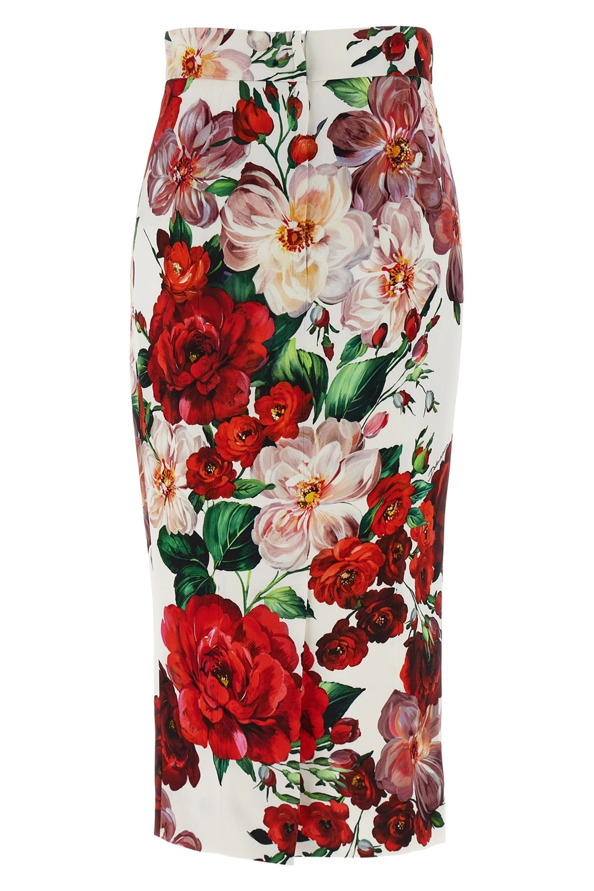 Floral longuette skirt - 2