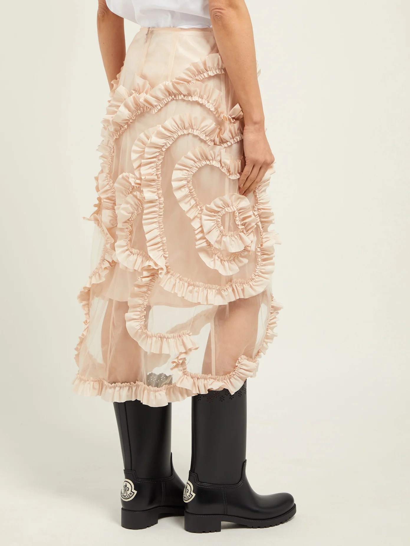 Ruffled tulle skirt - 3