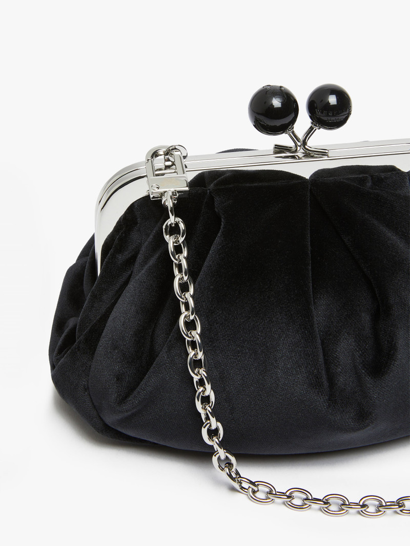 CAVOUR Small velvet Pasticcino Bag 4