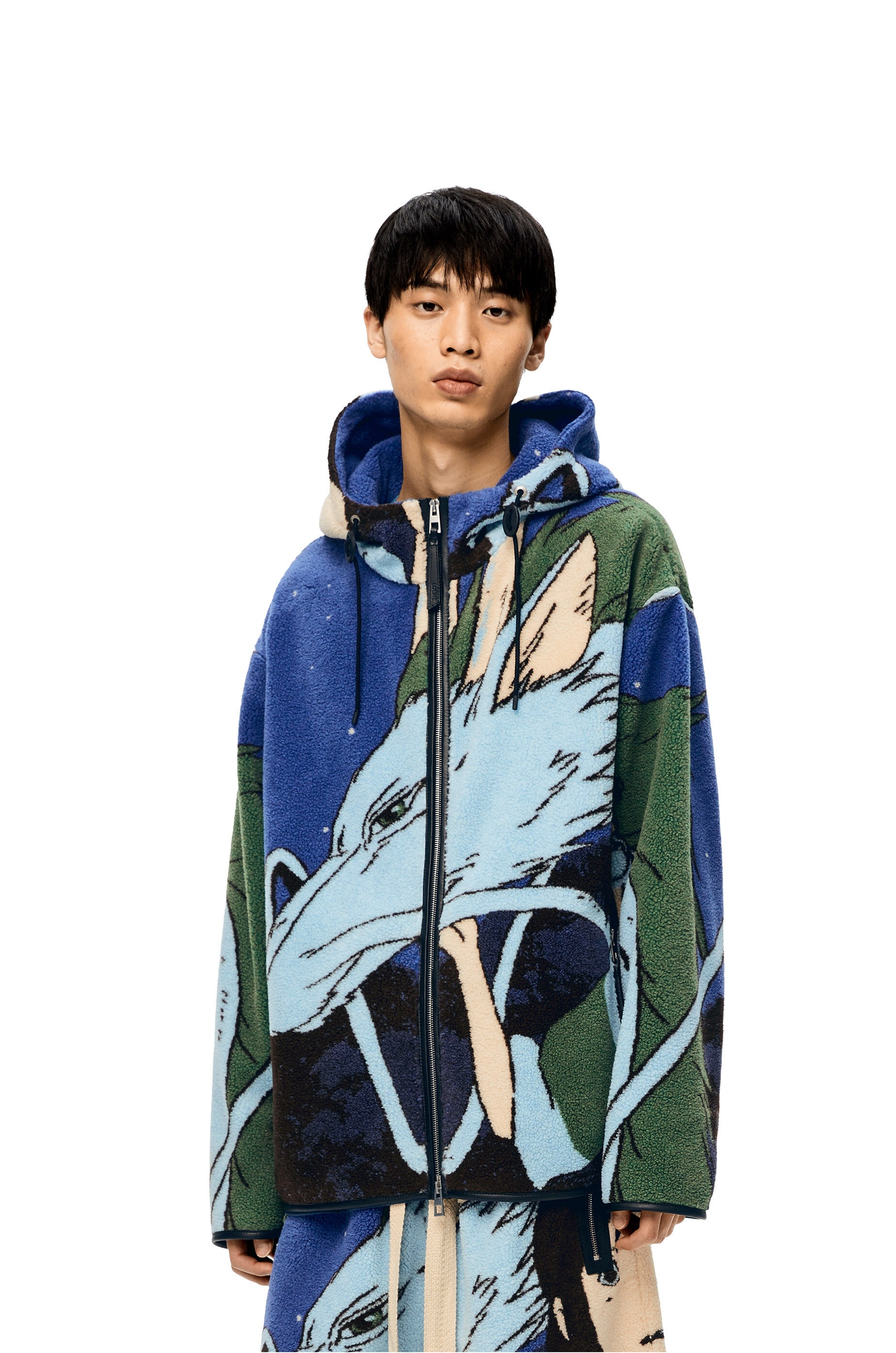 Haku jacket in jacquard fleece - 3