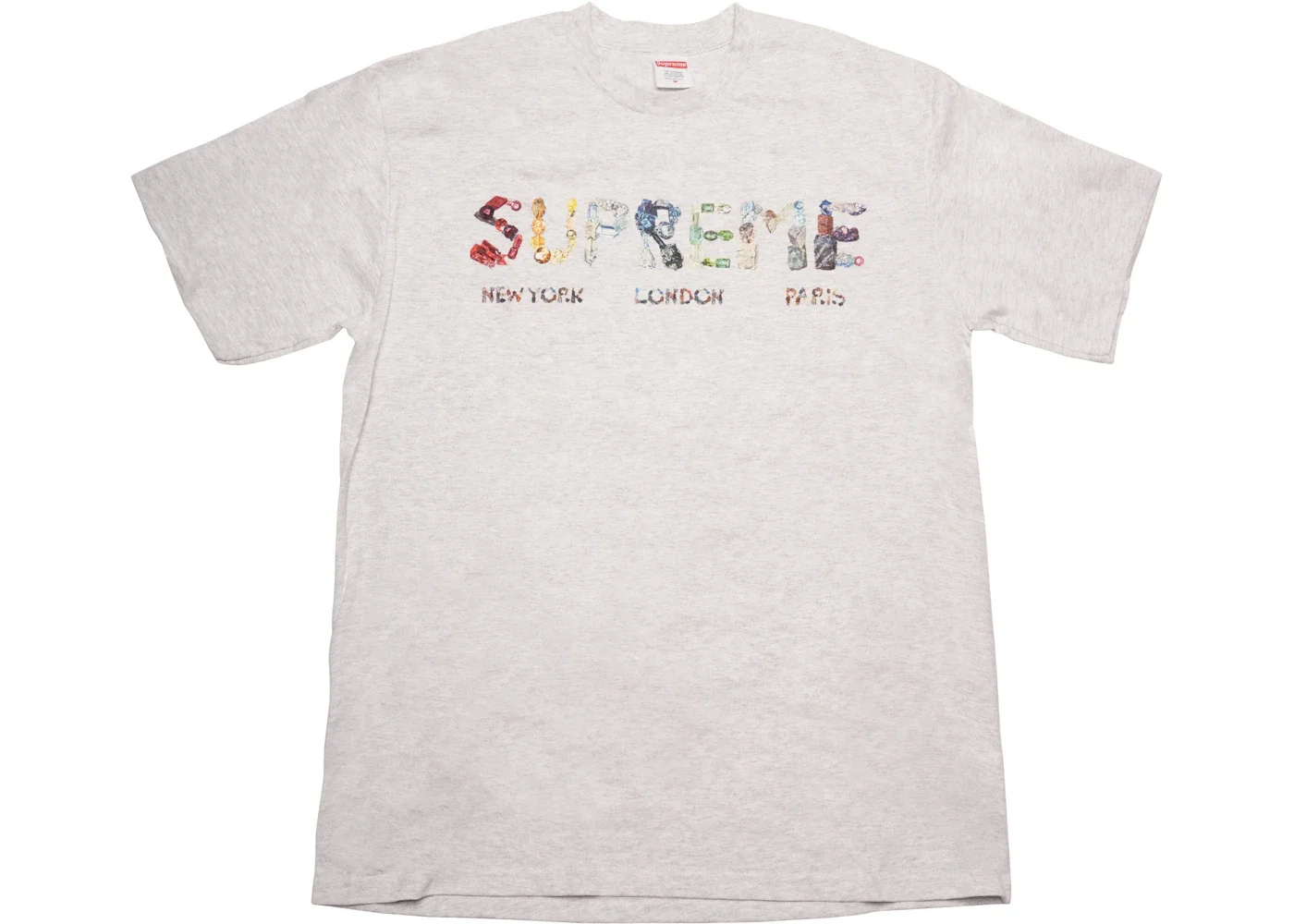 Supreme Rocks Tee Ash Grey - 1