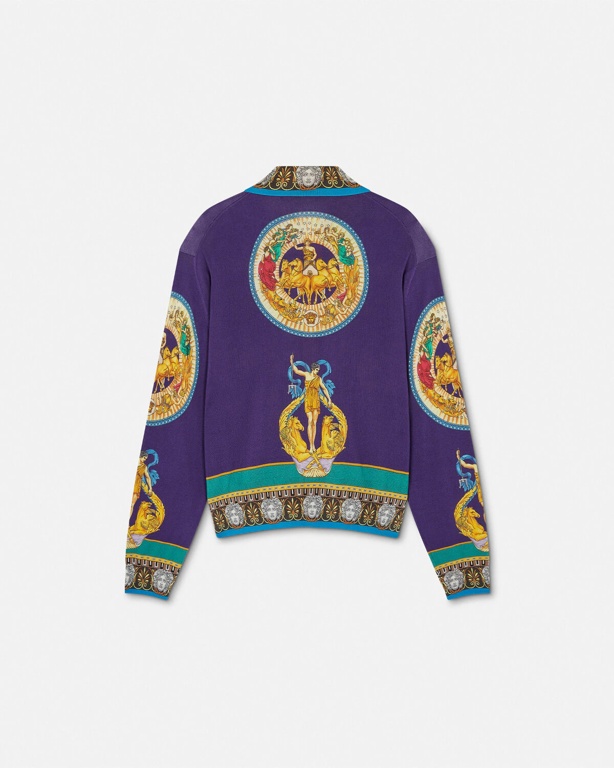 Hall of Statues Silk Knit Shirt - 3