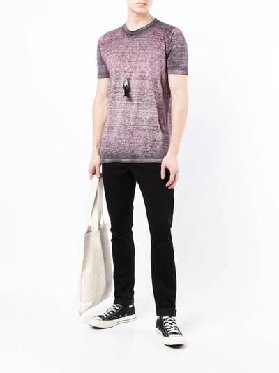 Avant Toi round-neck linen T-shirt outlook