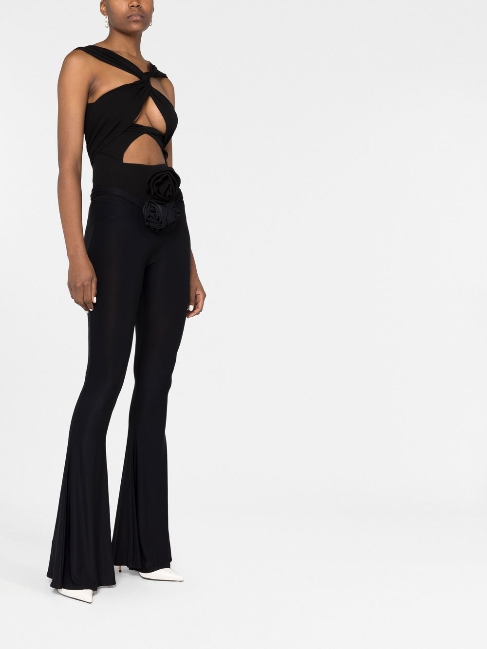 twisted cut-out bodysuit - 7