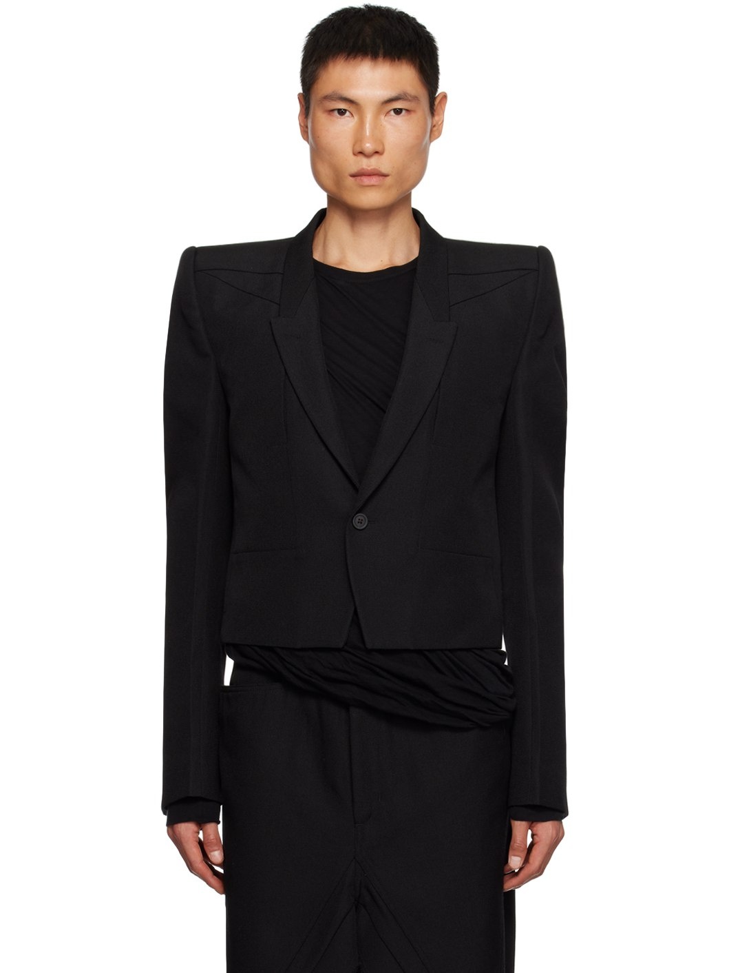 Black Fogpocket Neue Alice Blazer