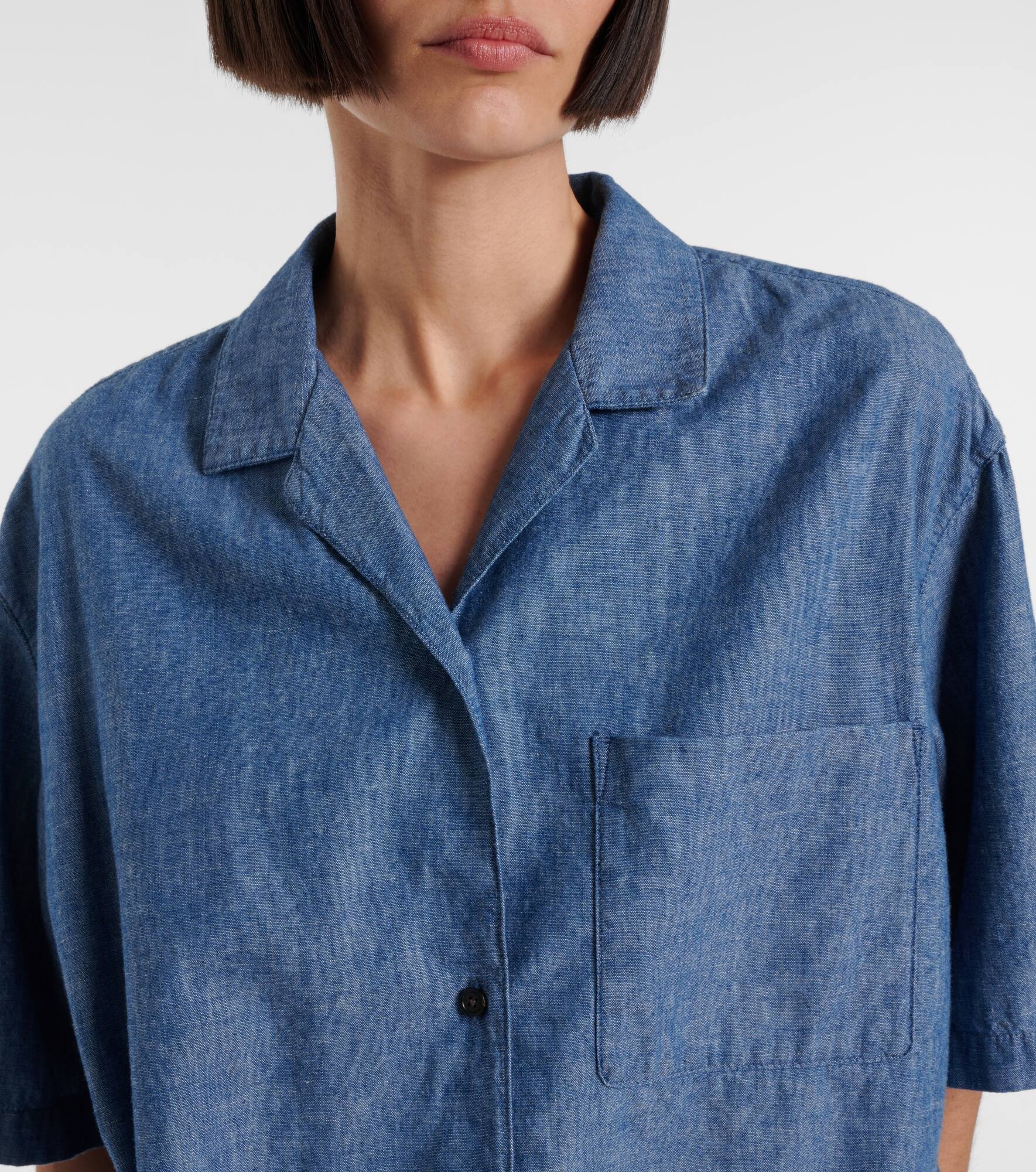 Jorge cotton chambray shirt - 4