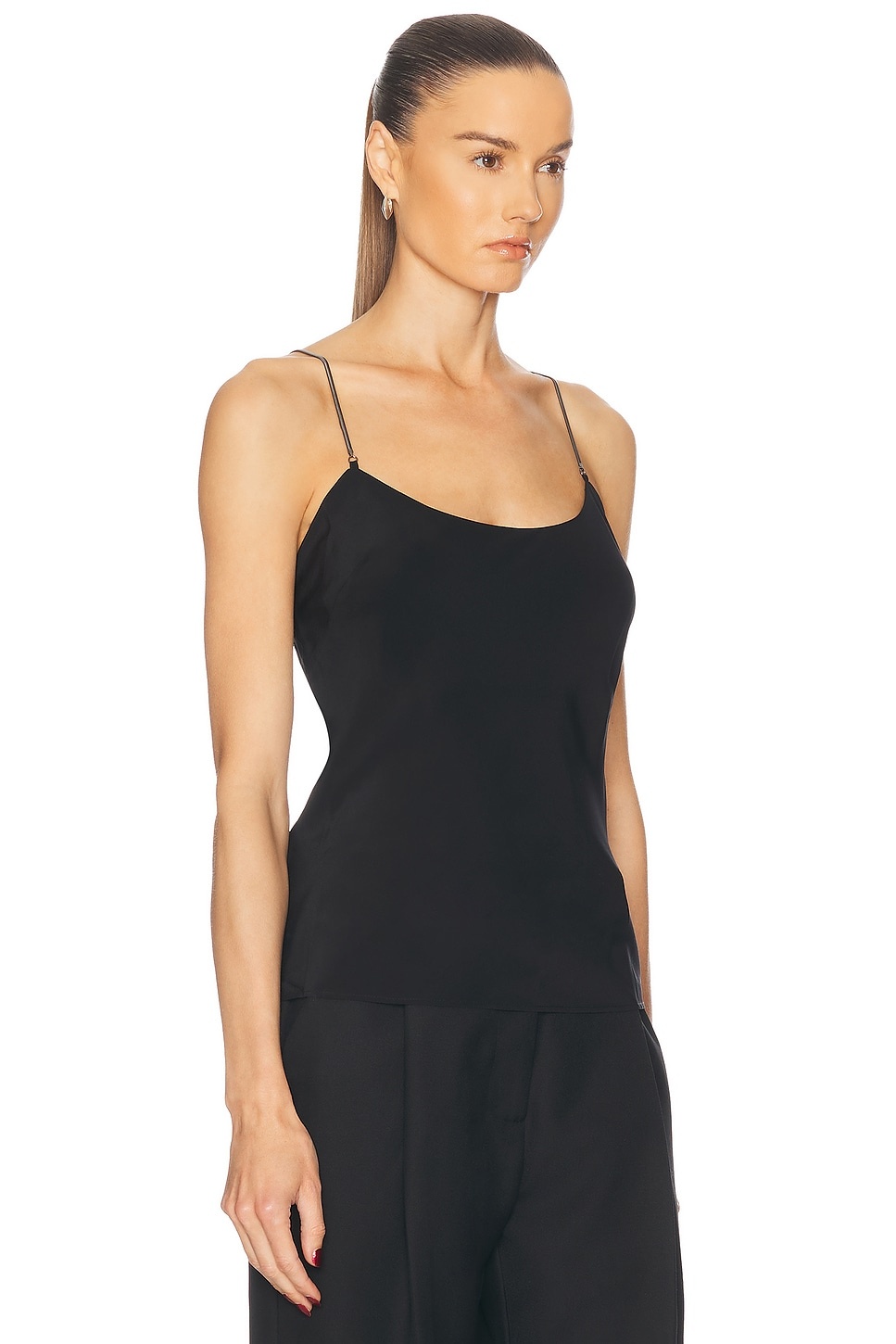 Fine Chain Silk Cami Top - 2
