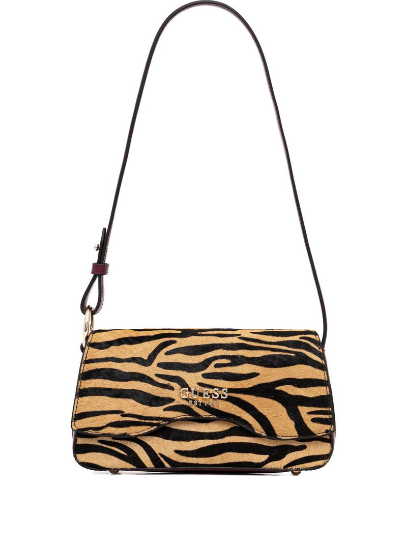 Domitilla zebra-print shoulder bag 1