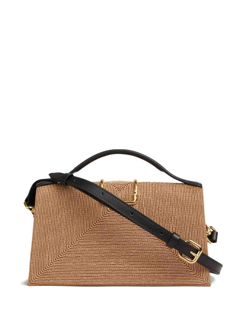 JACQUEMUS La Pochette Rond Carré tote bag outlook
