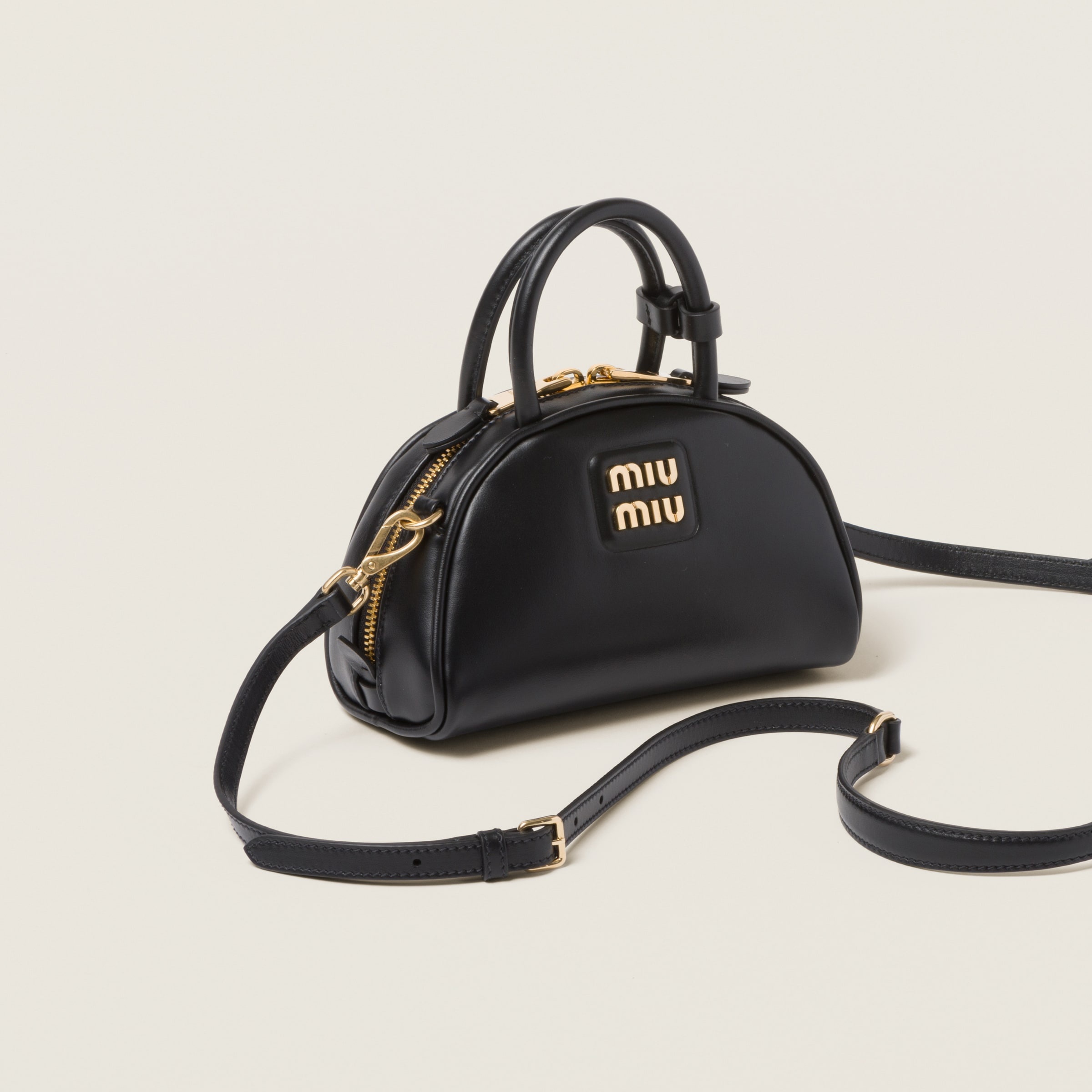 Leather top-handle bag - 2