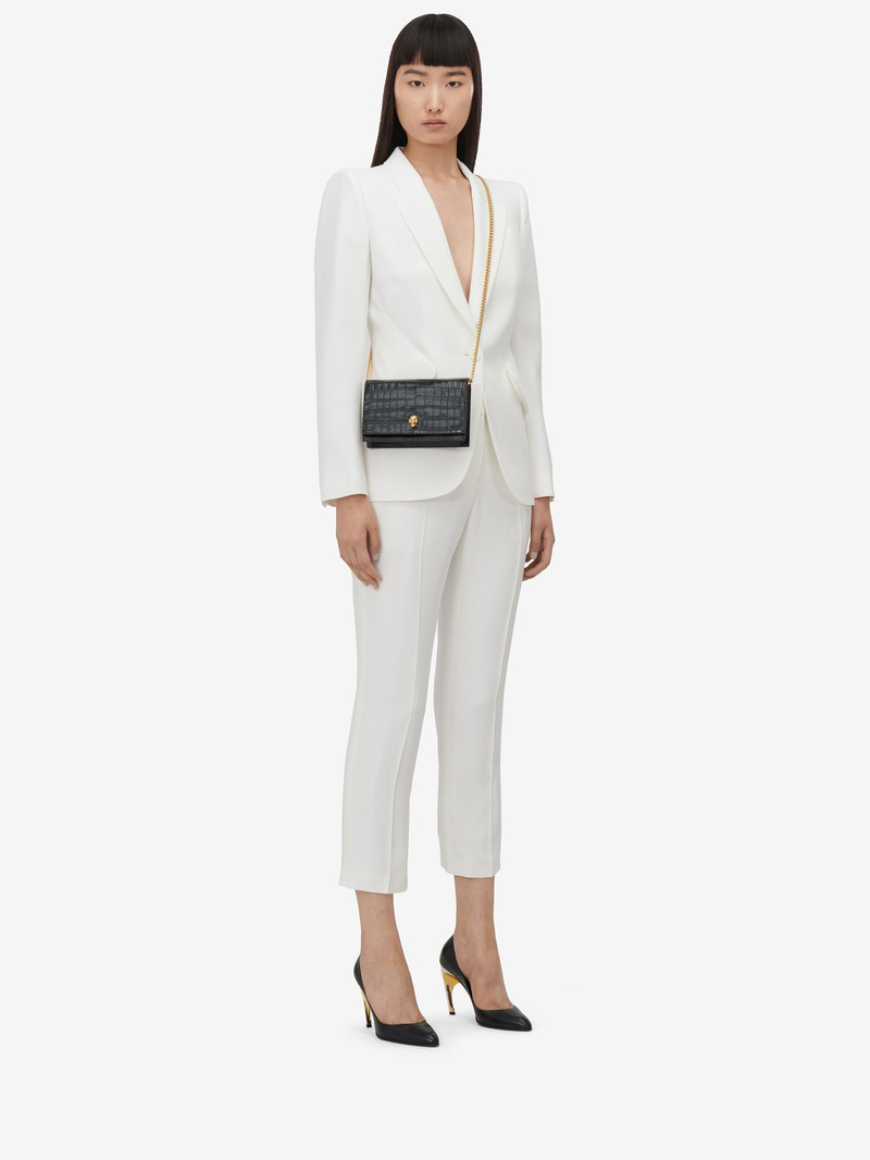 Alexander McQueen Women's Small Skull Bag in Black outlook