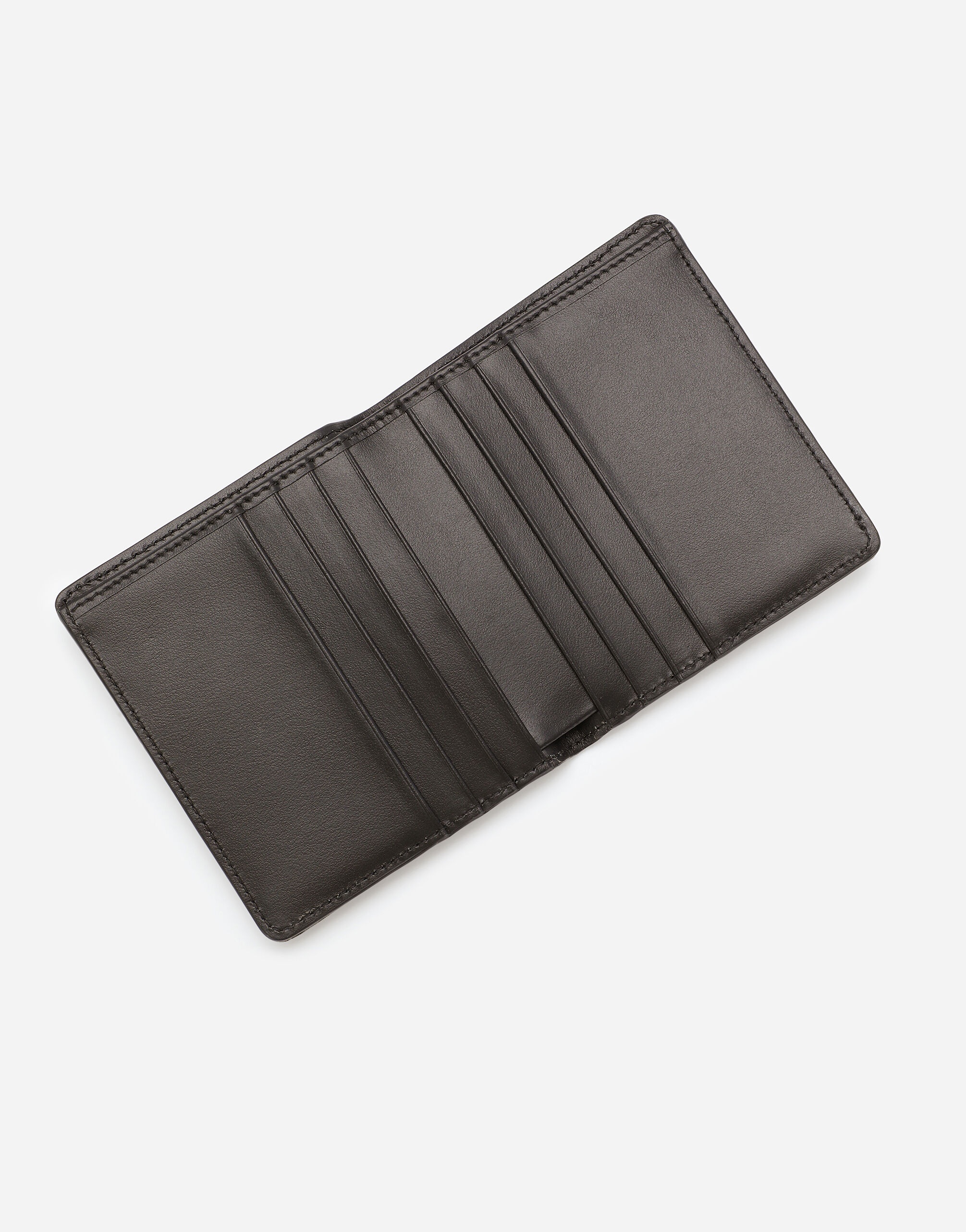 Coated jacquard bifold card holder - 4