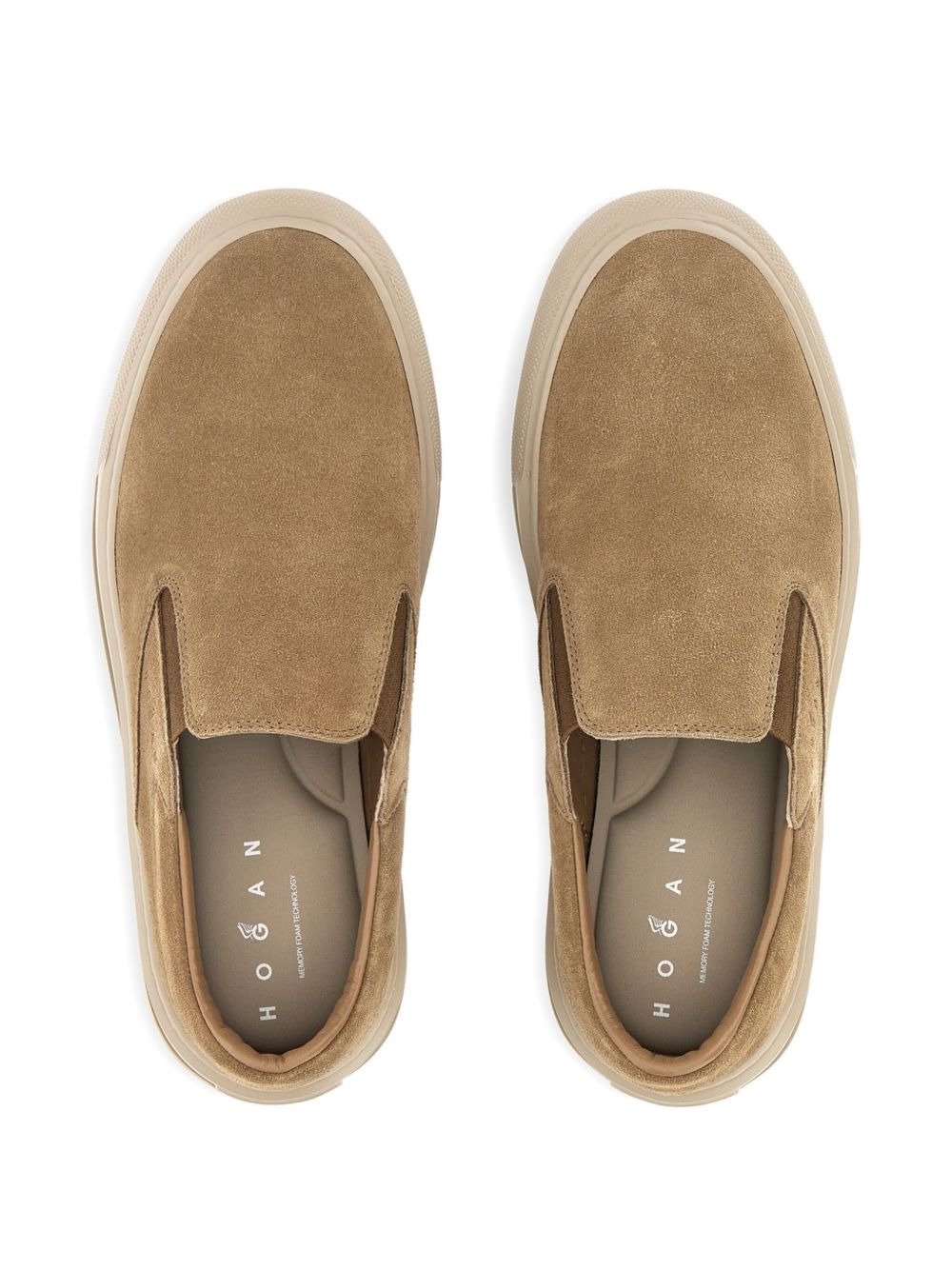 suede slip-on sneakers - 5