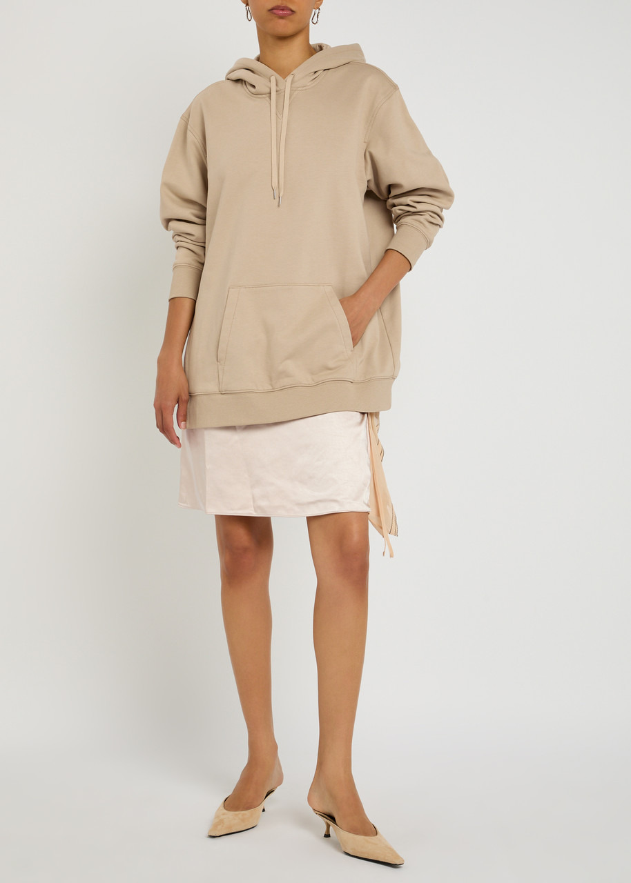 3.1 Phillip Lim Detachable-sweatshirt Cotton and Satin Mini Dress - 4