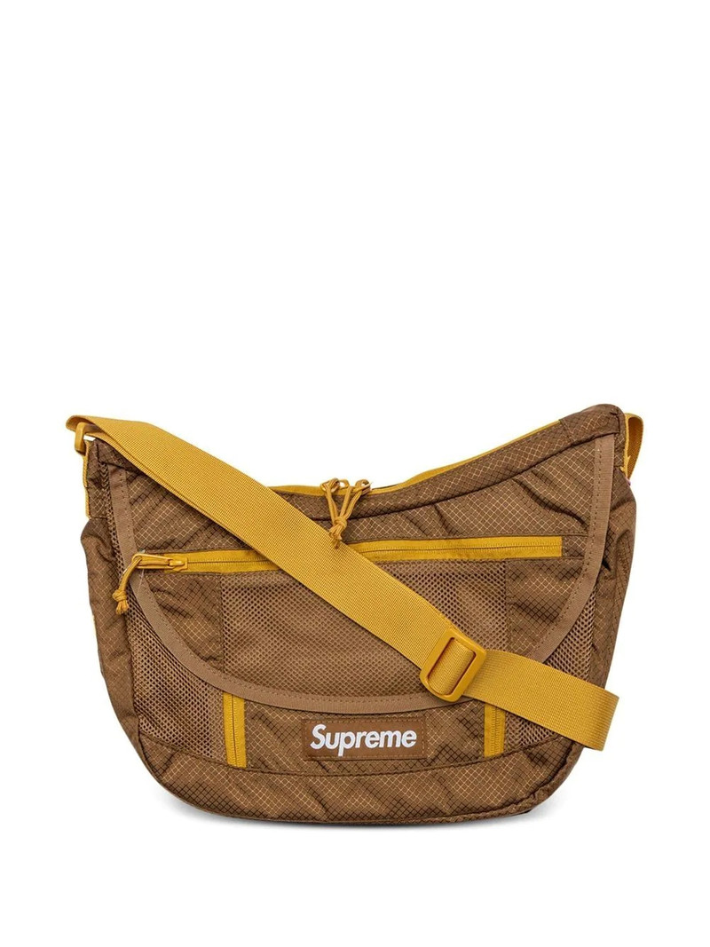 logo-patch shoulder bag 1
