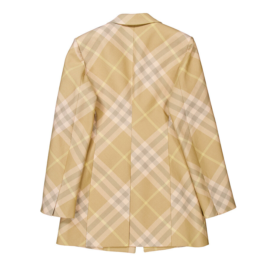 Burberry Checked Tailored Single-Breasted Blazer - 7