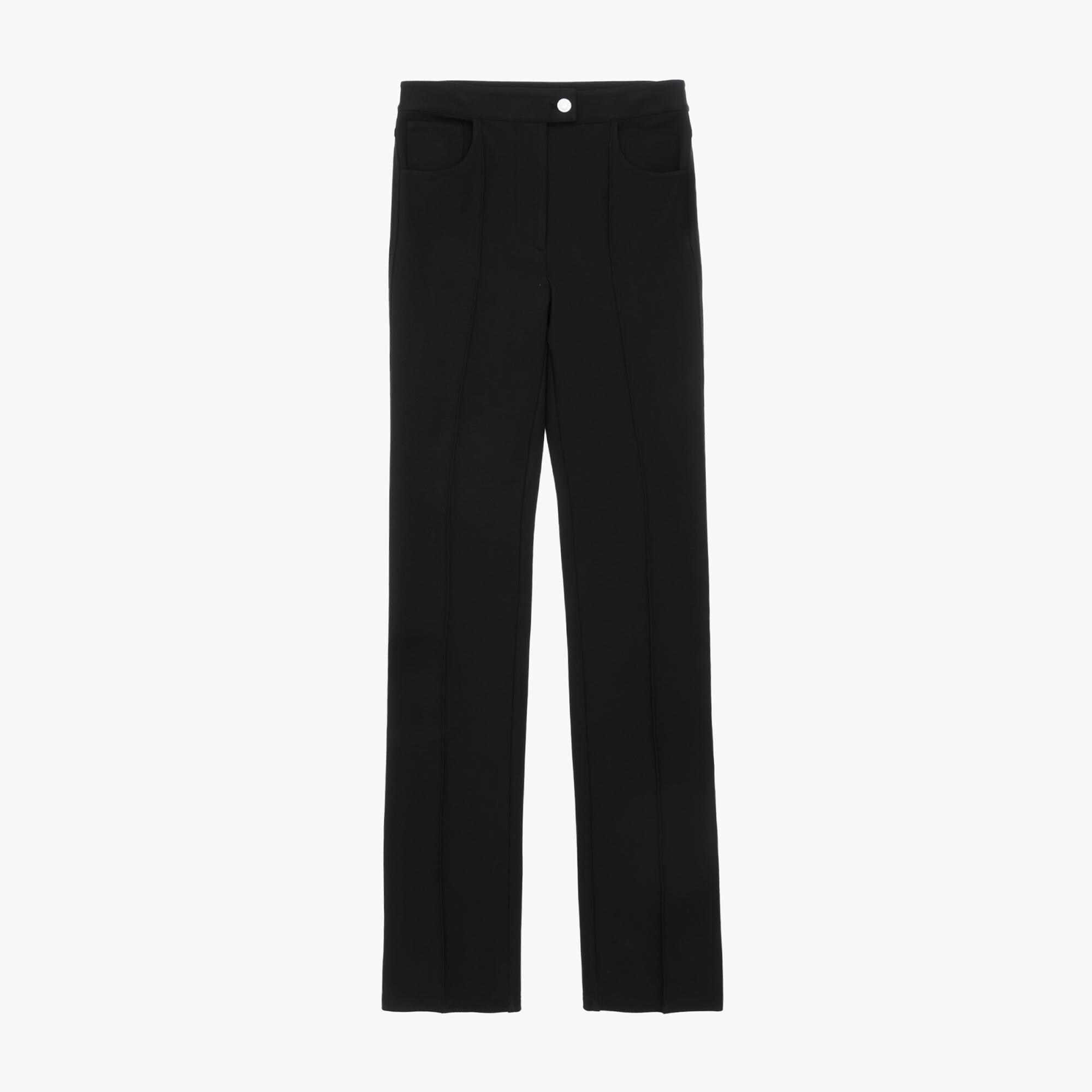 SLIT 5-POCKET LEGGING - 1