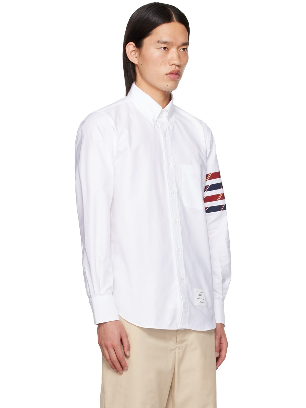 White 4-Bar Shirt - 4